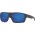 Costa Sunglasses Bloke Matte Gray/Matte Black Frame Blue Lens